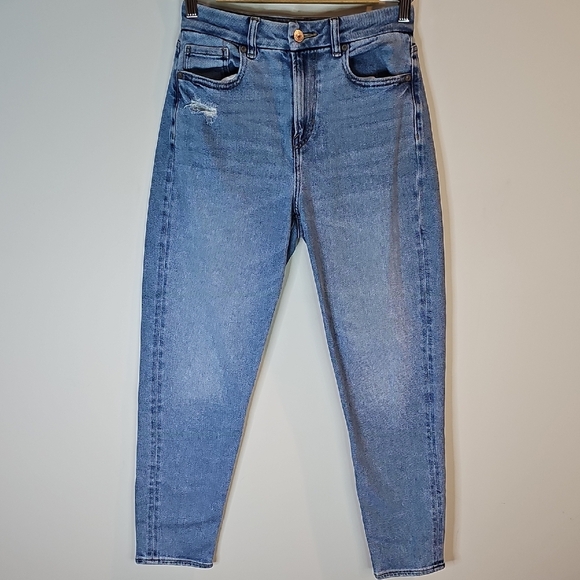 American Eagle Outfitters Stretch Size 2 Curvey Mom Skinny Jeans - Picture 1 of 8